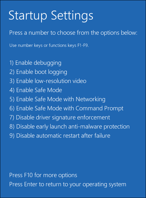 Как загрузиться в безопасном режиме в Windows 10 или 8 (простой способ) 10 sme 10