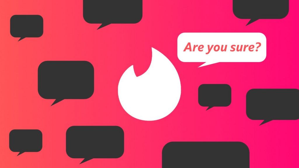Tinder призывает людей подумать, прежде чем отправлять оскорбления 1 Tinder