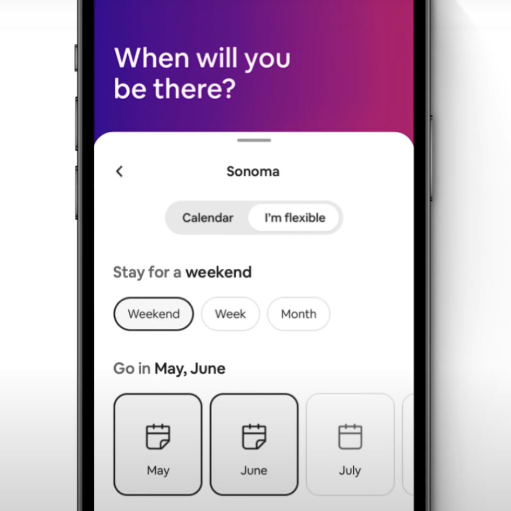 Босс Airbnb: «Корнуолл сейчас популярнее Лондона» 4 Airbnb's new search functionality is designed for people looking outside traditional, fixed holiday periods