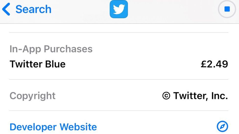 Подписка «Twitter Blue» появилась в магазинах приложений.