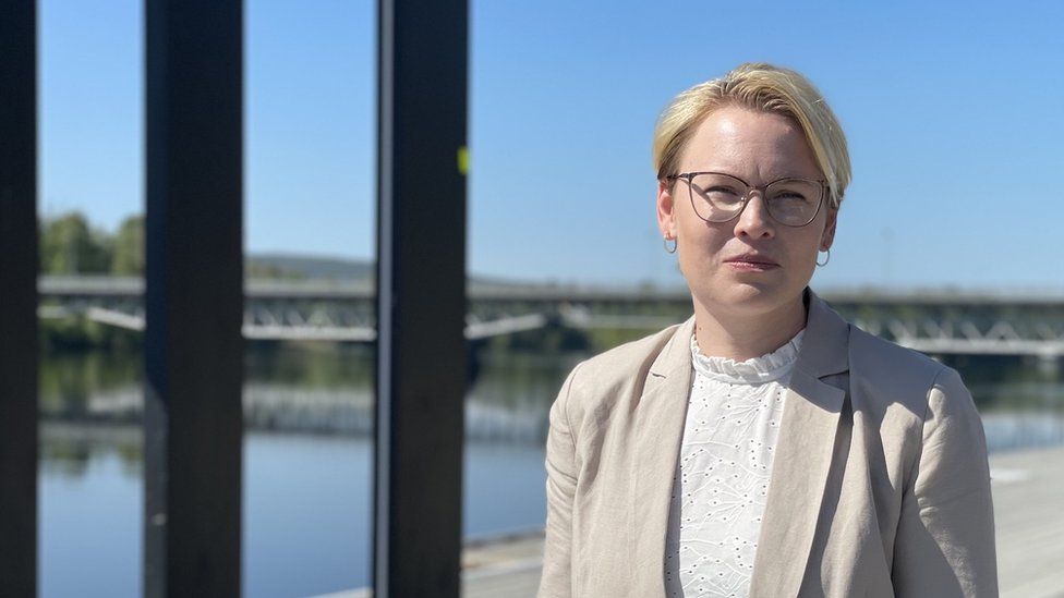 The battery plant is a "win-win" says Skellefteå Deputy Mayor Evelina Fahlesson