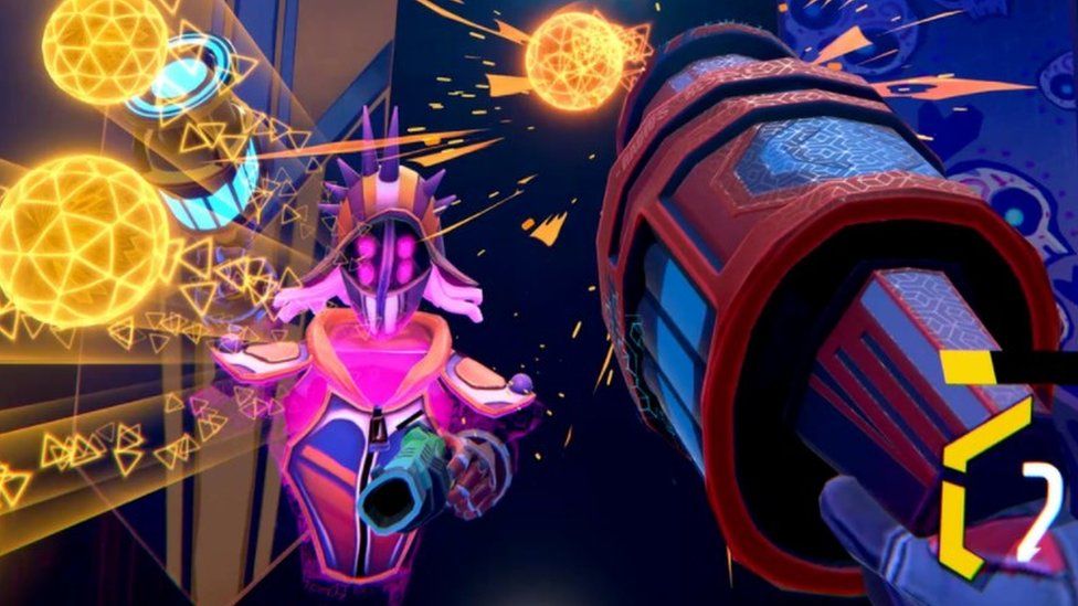 Тест VR-рекламы Facebook проиграл первую игру после негативной реакции 1 Blaston maker Resolution Games said it had "seen the feedback" from players after agreeing to the trial