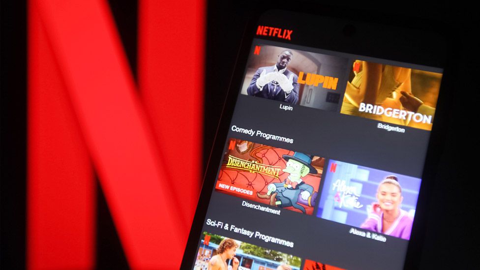 Netflix shows don't come under the same rules as broadcasters like the BBC and ITV