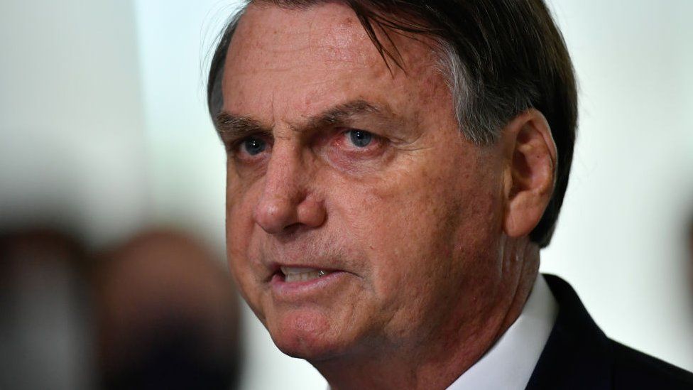 President Bolsonaro has criticised lockdowns and spoken out against the use of masks