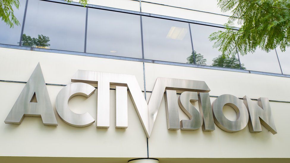 Activision's Los Angeles office - about 60% of its employees are in the US