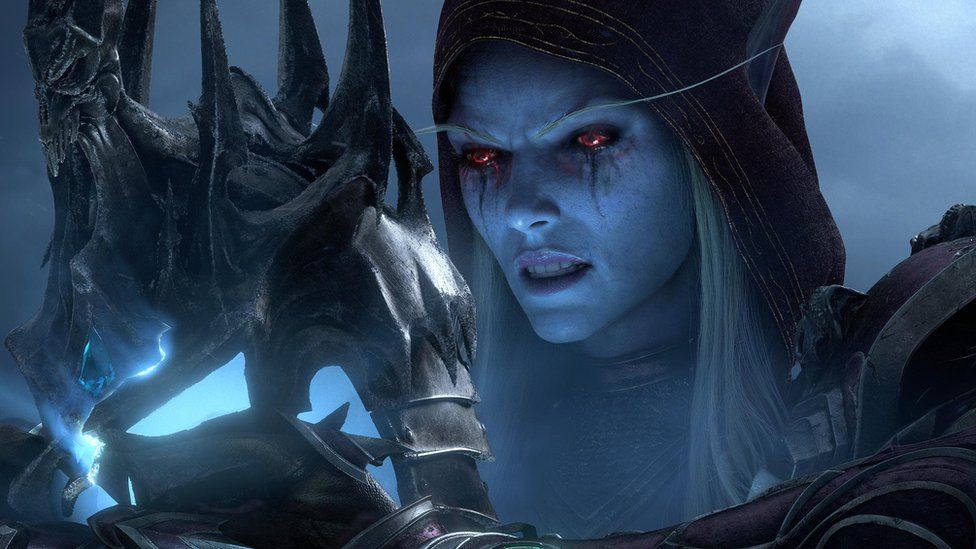 Идеальный шторм поражает World of Warcraft 1 Plotlines involving once-favourite Sylvanas Windrunner have not gone down well with fans
