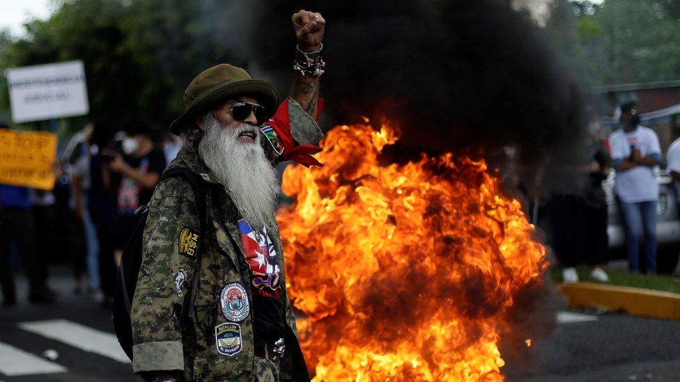 Around 1,000 protesters took the the streets of San Salvador opposing the Latin American country's adoption of Bitcoin