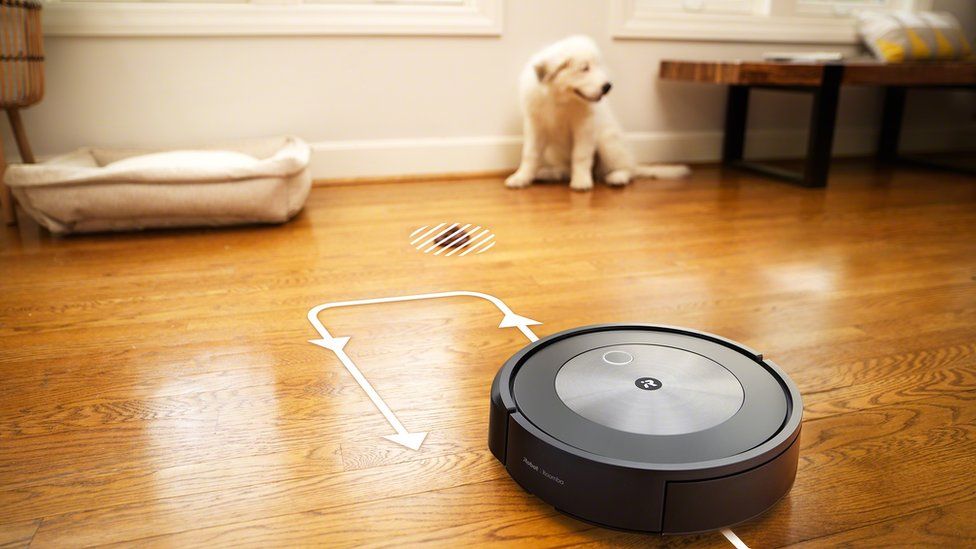 A messy accident avoided, as visualised by iRobot