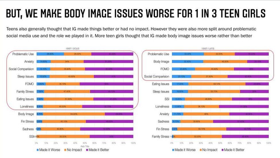 Image caption, Facebook released some of its research in a blog