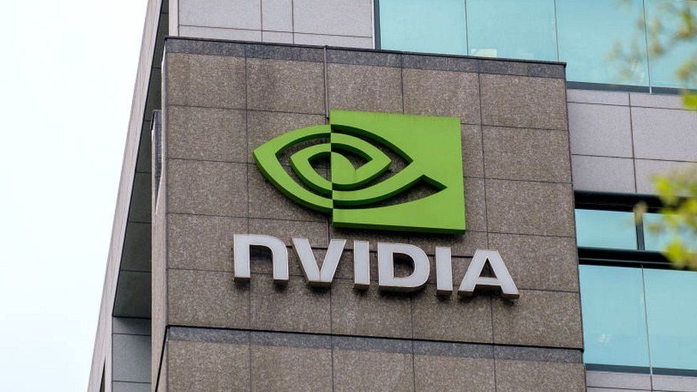 Image caption, Nvidia had hoped the deal would be completed by March next year - but that now looks unlikely