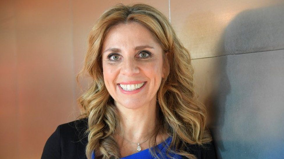 Image caption, Nicola Mendelsohn is a vice president at Facebook