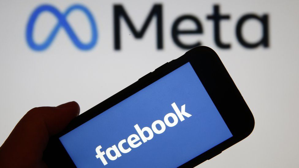 Image caption, Facebook has changed its name to Meta
