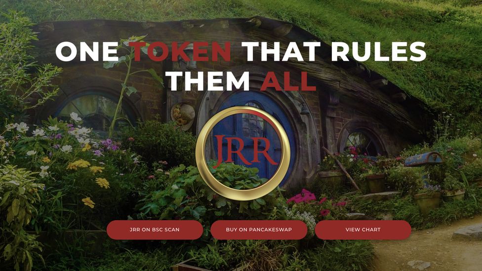 Толкин Estate блокирует криптовалюту JRR Token 1 На сайтах, продающих и продвигающих криптовалюту, были представлены кольца и норы хоббитов. Token