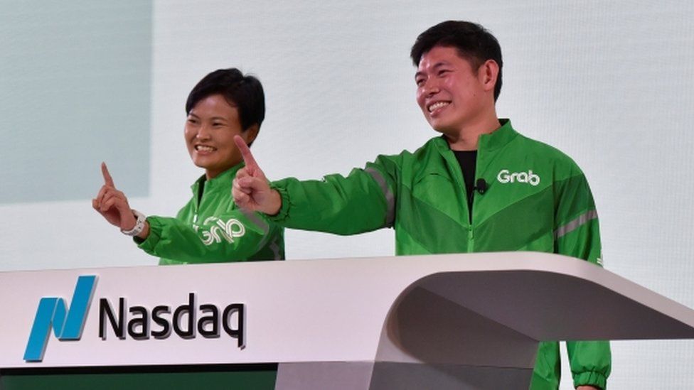Приложение Ride Hailing Grab получит рыночный дебют в размере 40 миллиардов долларов 1 Grab