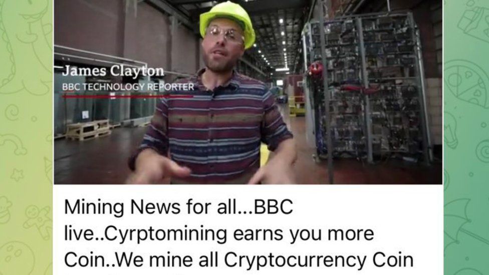 BBC, Мошенничество Telegram-канала использовало часть доклада Джеймса Клейтона