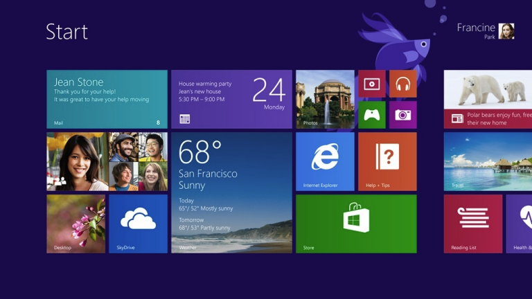 Инновационный интерфейс Windows 8
