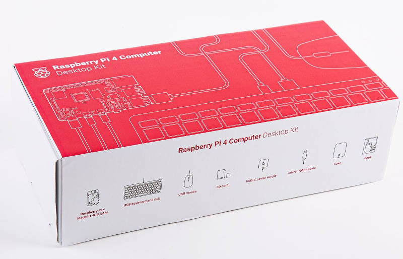 Raspberry Pi 4 кабели и SD-карту