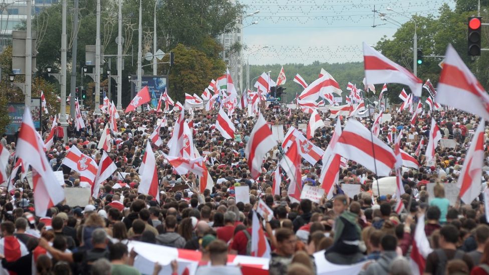 Telegram использовался для организации массовых антиправительственных протестов в Беларуси