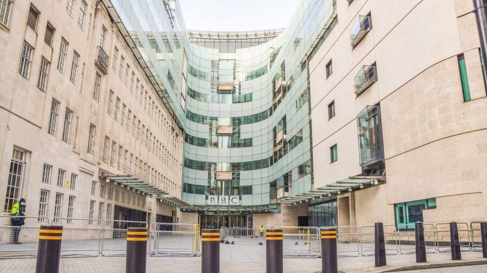 Война в Украине, BBC headquarters in London