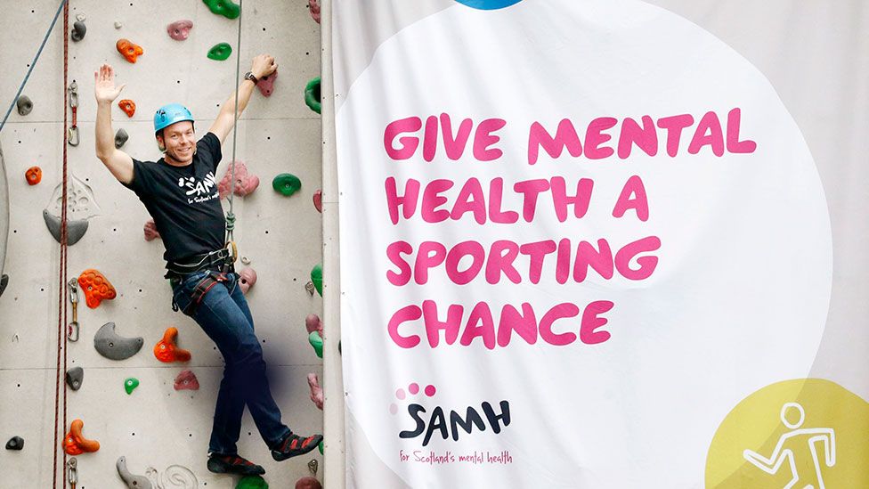 , Sir Chris Hoy is an ambassador for SAMH and has worked with the charity since 2010.