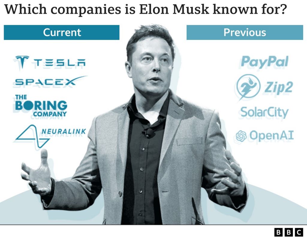 Musk what he owns