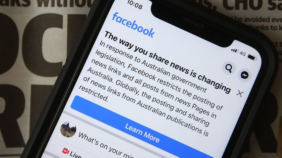 Информаторы утверждают, что блокировка новостей Facebook в Австралии намеренно заблокирована 2 В феврале прошлого года австралийские пользователи в течение нескольких дней получали такое сообщение
