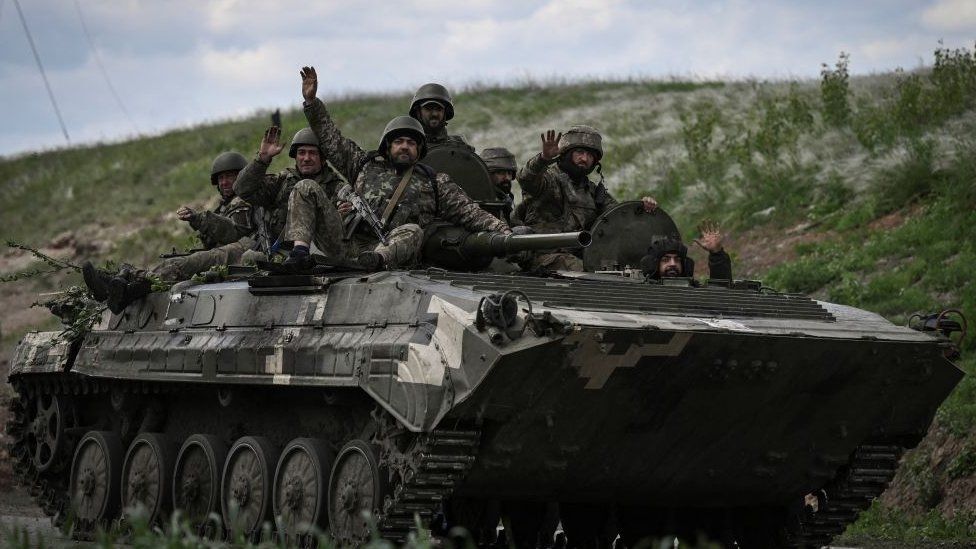 , Ukrainian soldiers have slowed the Russian offensive in Donbas