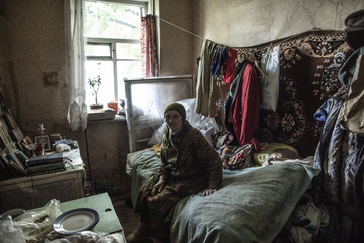 Иванова живет на окраине Харькова, в доме, пострадавшем от российских обстрелов
