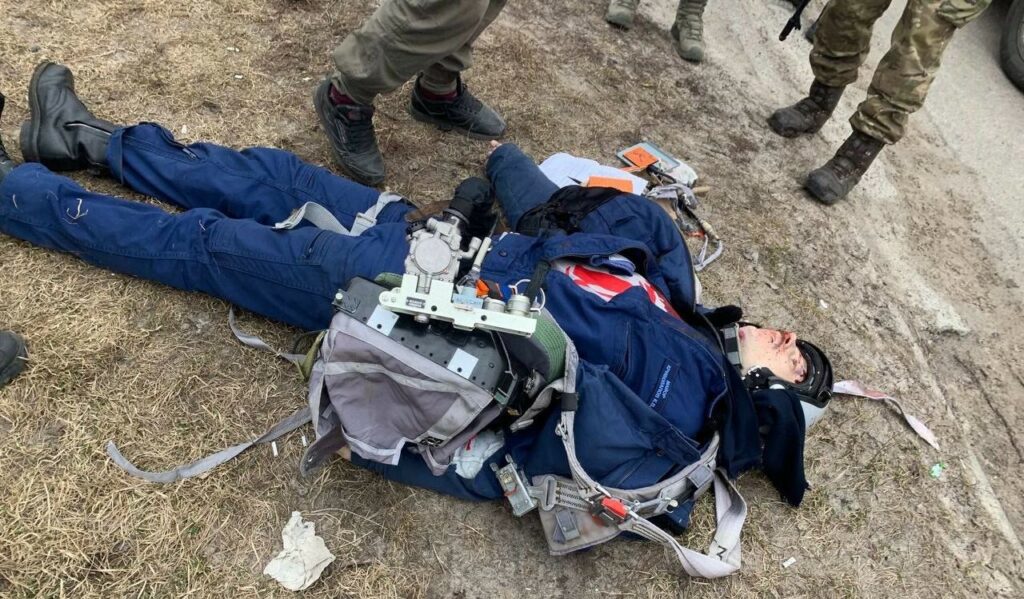 Прокуратура объявила подозрение российскому пилоту Александру Красноярцеву 5 Konstantin Kryvolapov, neutralized pilot of the Russian Su-34. Chernihiv. March 2022.