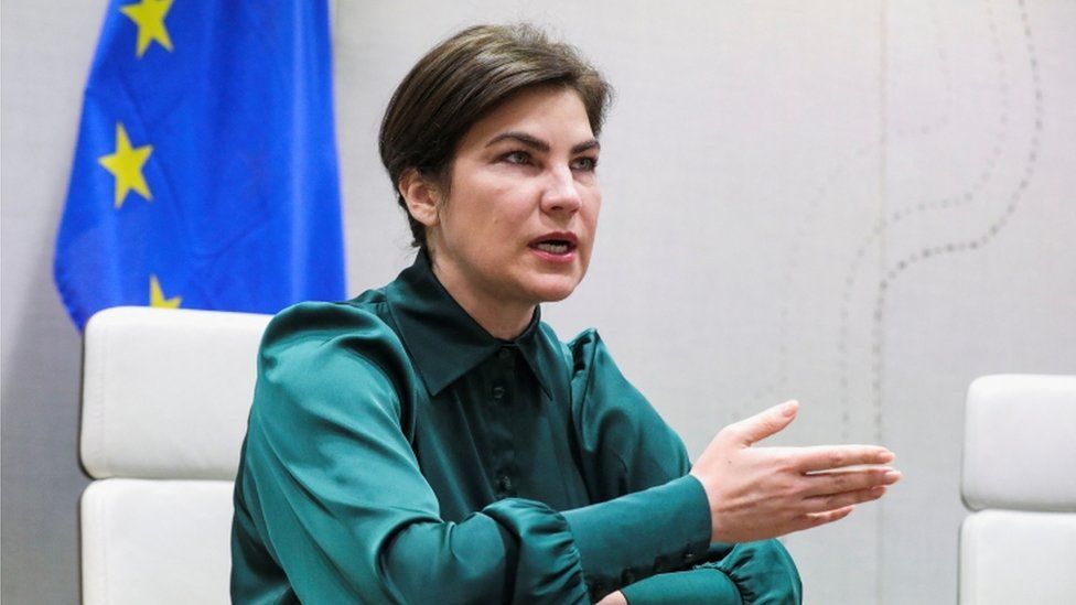 Ирина Венедиктова сообщила, что на востоке Украина выявлено несколько тысяч предполагаемых случаев заболевания