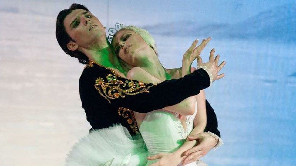 Dancers from the Kyiv City Ballet