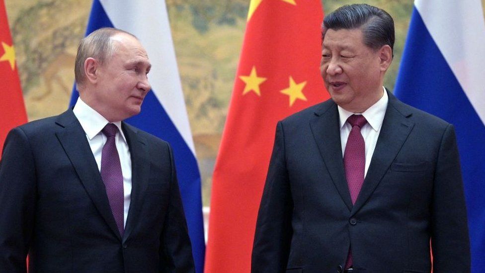 Лидеры Китая и россии встретились незадолго до начала войны