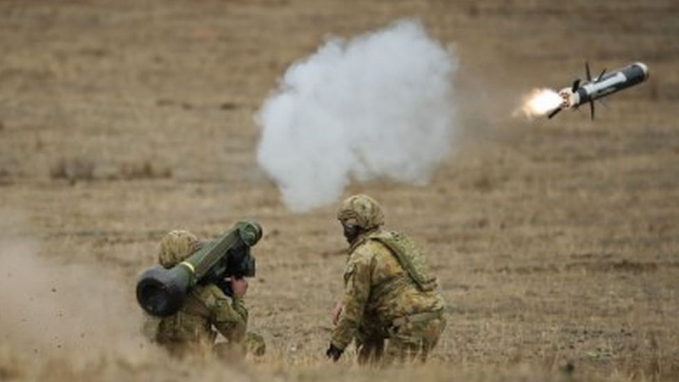 Ракеты Javelin уничтожили десятки российских танков