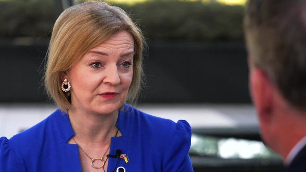 , UK Foreign Secretary Liz Truss said Nato needed to ensure a Russian invasion of a sovereign nation could not be repeated