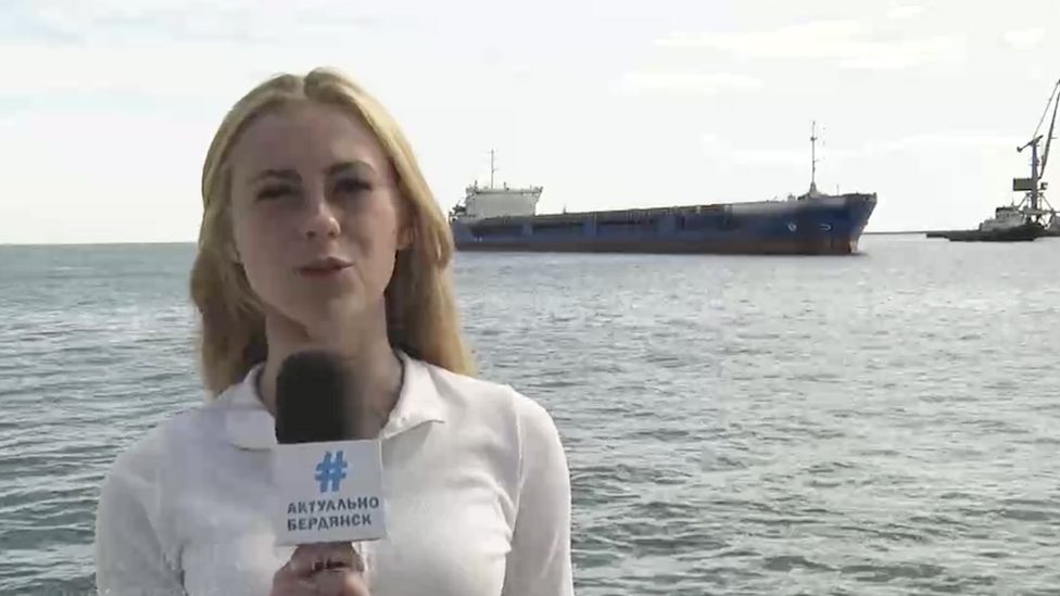 , A video news report, published on Telegram, shows the Zhibek Zholy before its voyage to Turkey