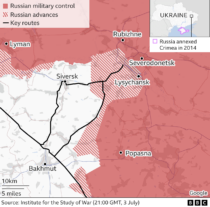 Война на Украине на картах: Отслеживание российского вторжения