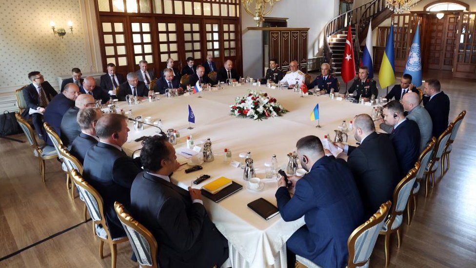 Turkey hosted talks on resuming grain exports with Russian, Ukrainian and UN diplomats