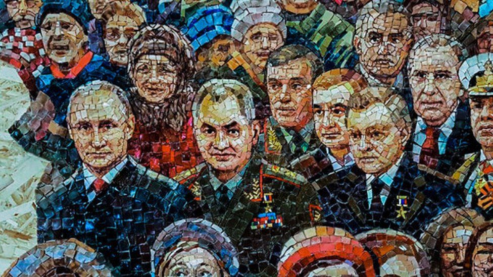 The Russian Orthodox Church's Cathedral of the Russian Armed Forces was due to be decorated with frescos depicting Vladimir Putin, Sergei Shoigu and Joseph Stalin but the plan was scrapped.