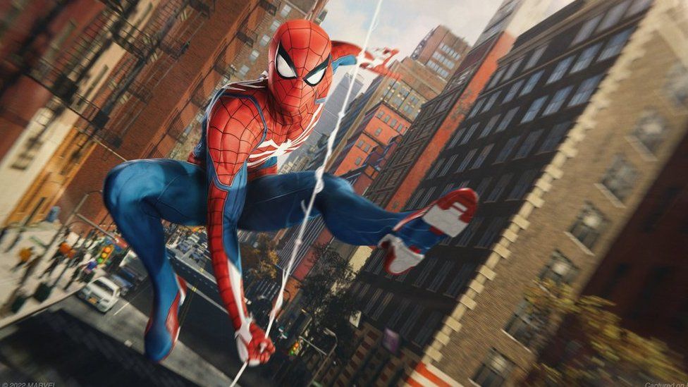 Скриншот игрового процесса Spider-Man Remastered PC