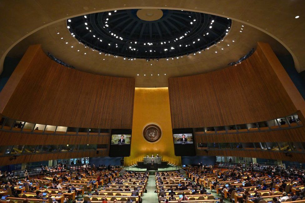 россия. Участники обзора встретились в штаб-квартире ООН в Нью-Йорке, начиная с 1 августа