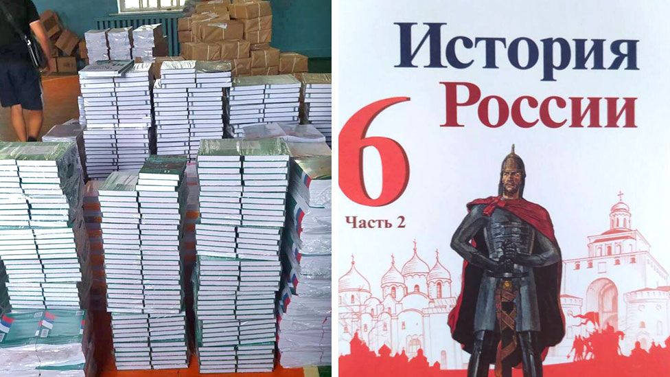 Pro-Russian Telegram channel claims 66,000 Russian textbooks have been delivered to occupied Melitopol