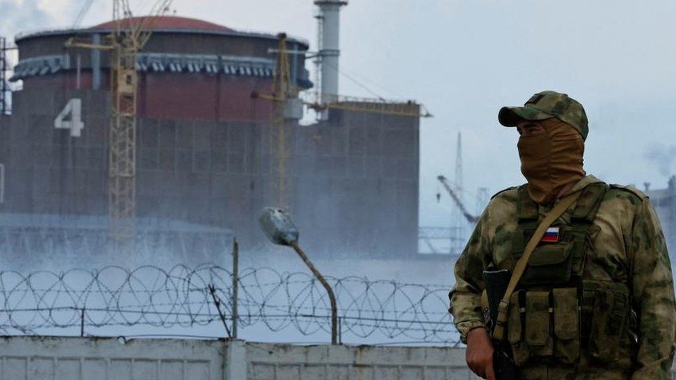 Zaporizhzhia nuclear plant is under Russian occupation