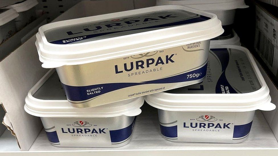 Lurpak on sale in Sainsbury's