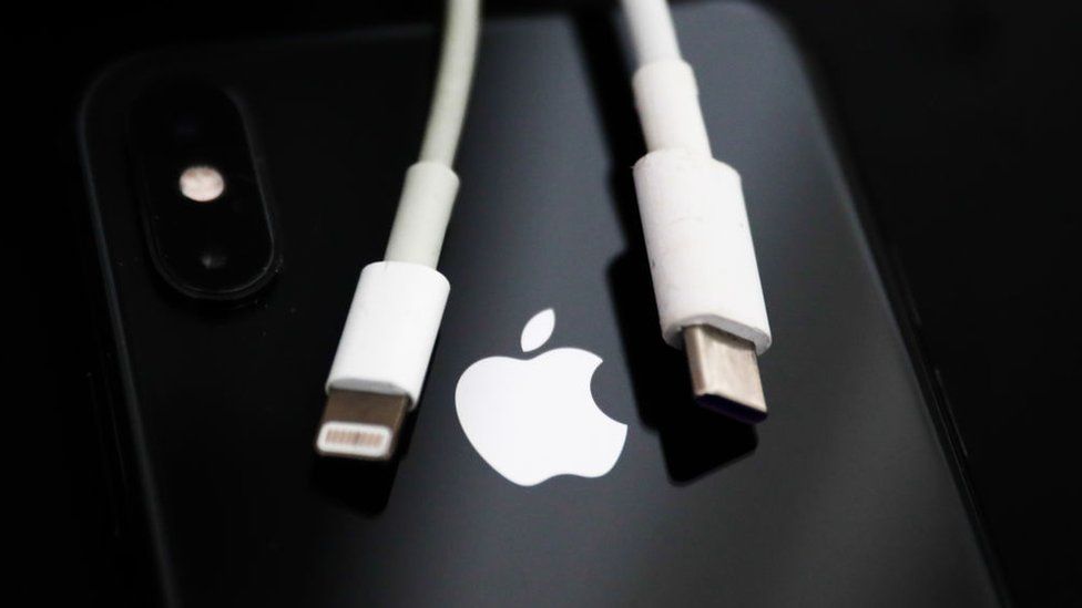 Apple has been criticised for exclusive charging products like the iPhone lightning cable