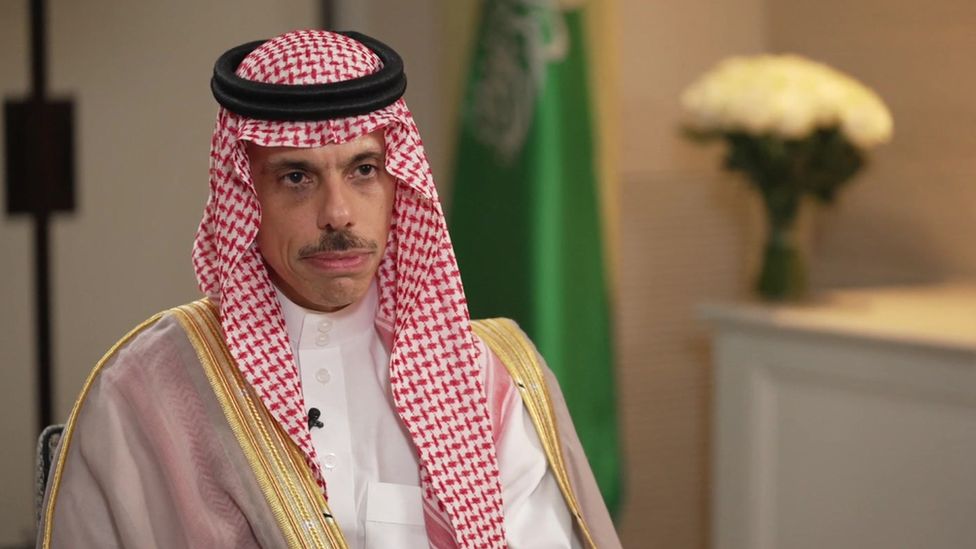 Prince Faisal bin Farhan al Saud spoke to the BBC's Lyse Doucet