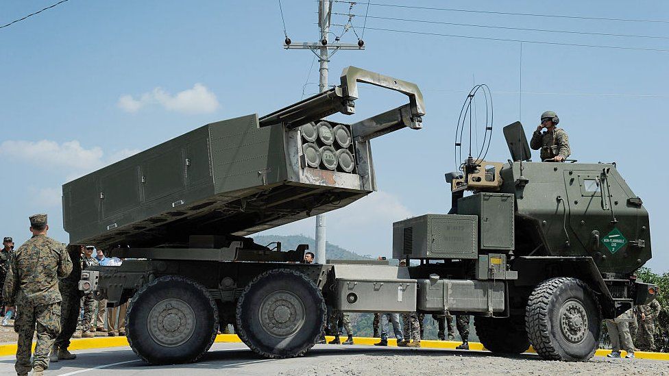 The latest hardware being sent to Ukraine includes more High Mobility Artillery Rocket Systems (Himars)