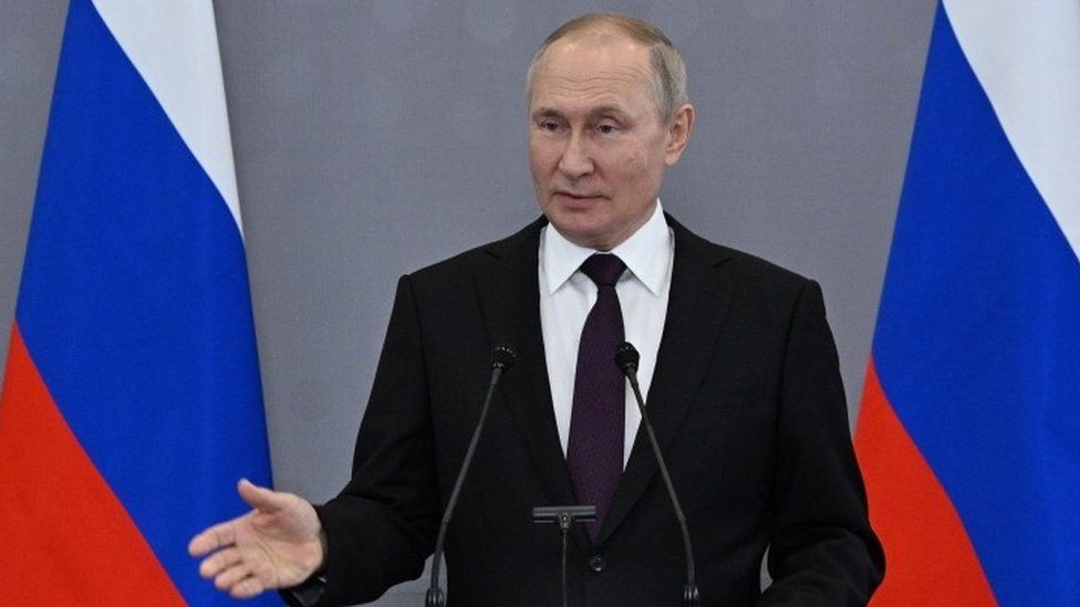 Mr Putin said he did not regret the invasion, although the current situation was "not pleasant"