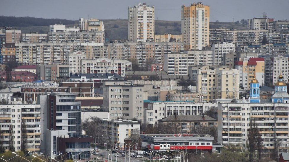 Belgorod is one of the areas on the highest security level