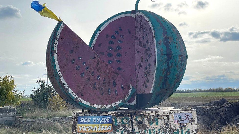 Watermelon is the Kherson region's symbol as it's mostly grown here