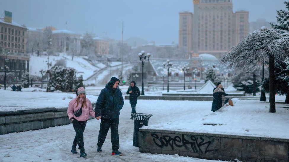 Russian strikes have left millions of people facing winter power cuts - including in the capital, Kyiv